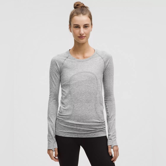 lululemon athletica Tops - Swiftly Tech Long-Sleeve Shirt 2.0 Hip Length size 4